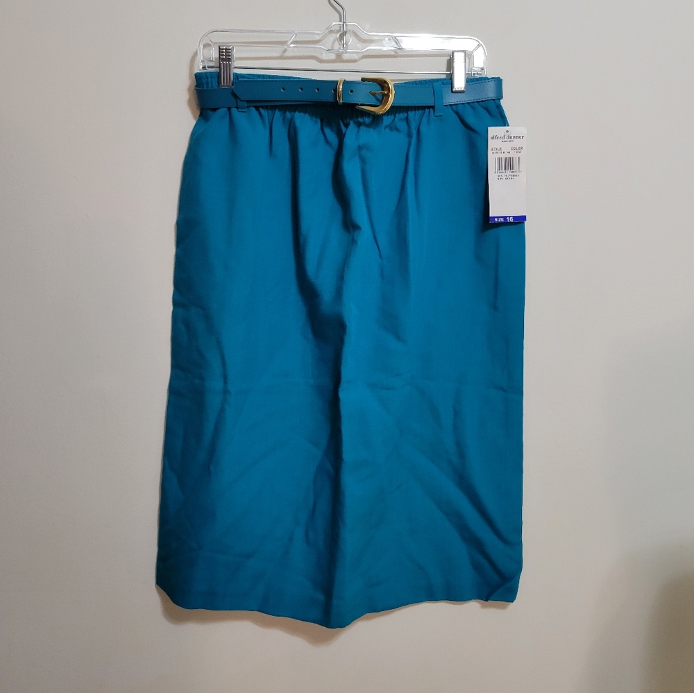 Vintage 80s Alfred Dunner A Line Skirt NEW